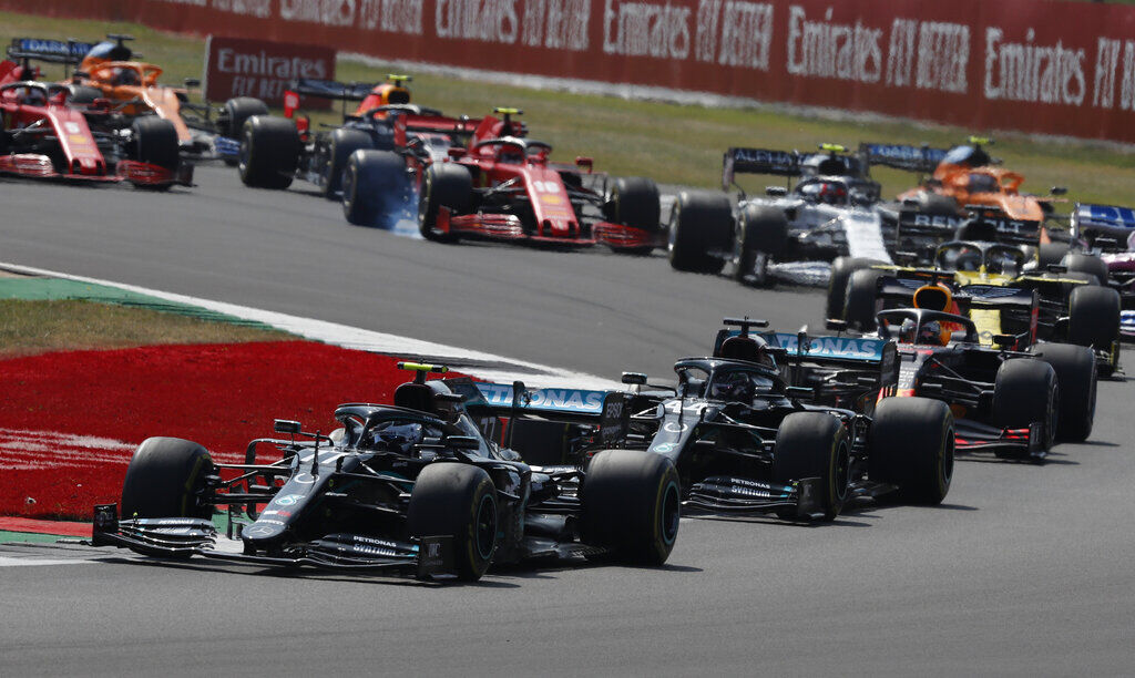 APTOPIX Britain F1 GP Auto Racing